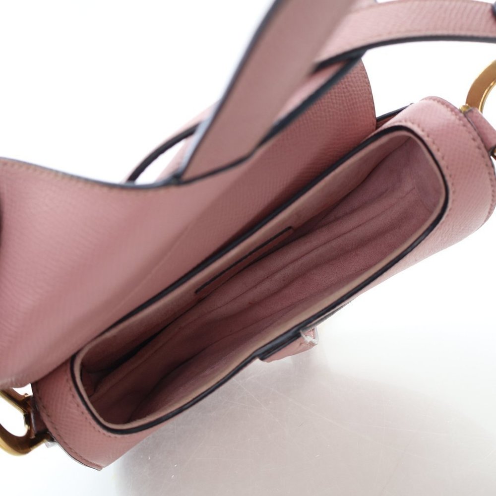 Dior Mini Calfskin Saddle Bag - Picture 14 of 16